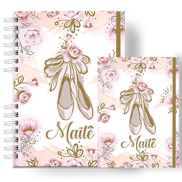 Caderneta + Porta Doc: Menina