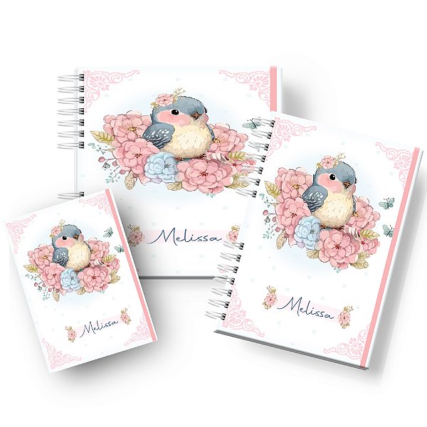 Kit Completo: Menina Passarinho