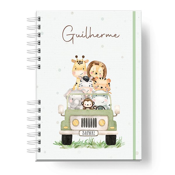 Caderneta de Vacinas: Menino Safari