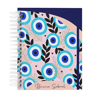 Agenda: Olho Grego Rosa/Azul   (OHG06)