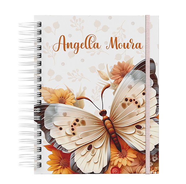 Agenda: Borboleta Laranja