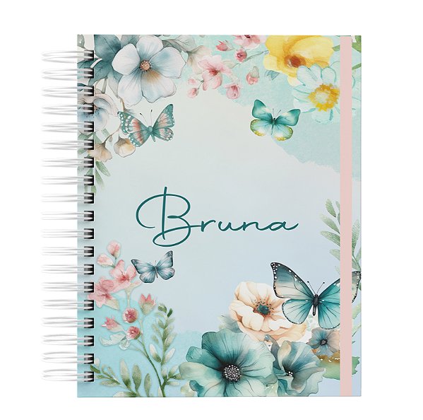 Agenda: Borboleta Jardim Verde