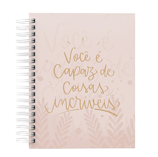 Agenda: Você é Capaz de coisas Incriveis