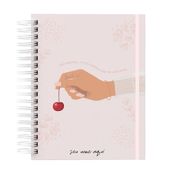 Agenda: Coleção Living Cereja