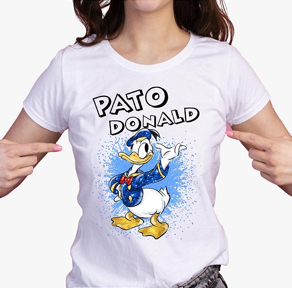 Camisetas T Shirt Personalizadas: ( Leia a Descrição): Pato Donald