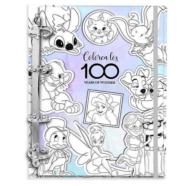 Fichário com 180 folhas: Personagem (DNY01)