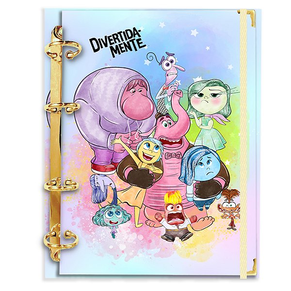 Fichário com 180 folhas: Personagem  (DVM-15)