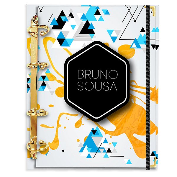 Fichário Masculino: Personalizado com nome