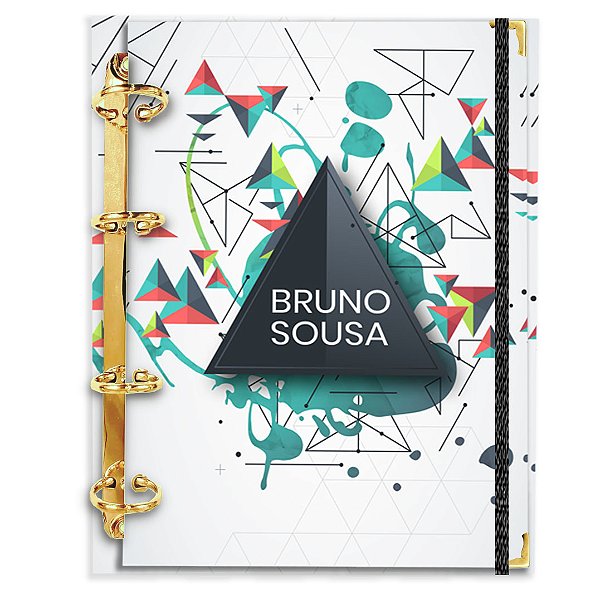 Fichário Masculino: Personalizado com nome