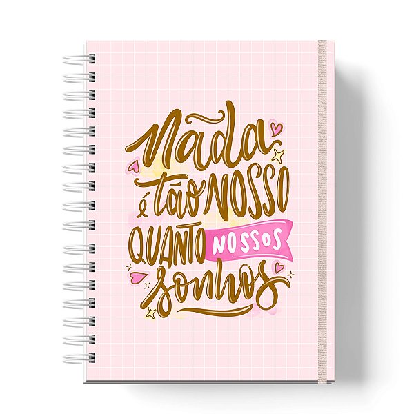 Caderno Capa Dura Personalizado C/Nome : Tamanhos Colegial, A5 e A4 Universitário (CAD-17)