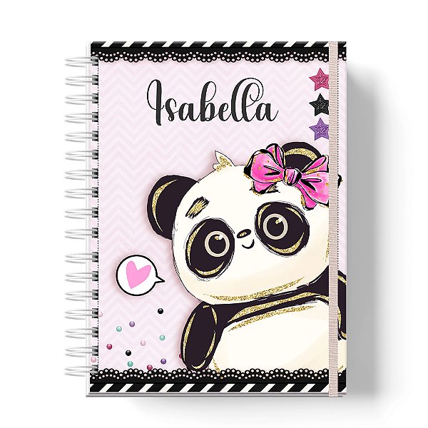 Caderno Capa Dura Personalizado C/Nome : Tamanhos Colegial, A5 e A4 Universitário (CAD-PD2)