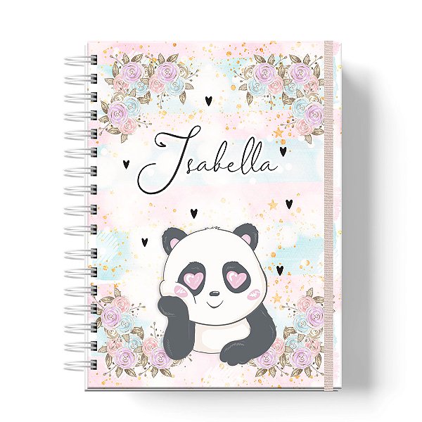Caderno Capa Dura Personalizado C/Nome : Tamanhos Colegial, A5 e A4 Universitário (CAD-PD2)