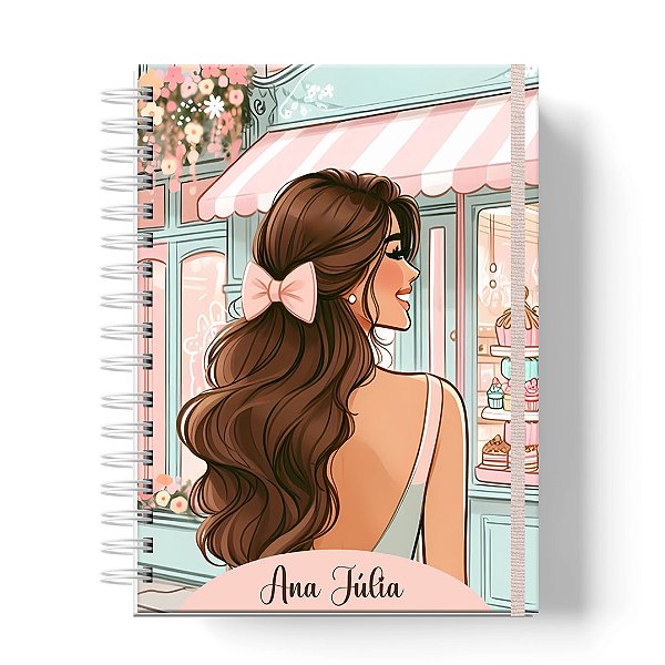 Caderno Capa Dura Personalizado C/Nome : (CAD-MH01)