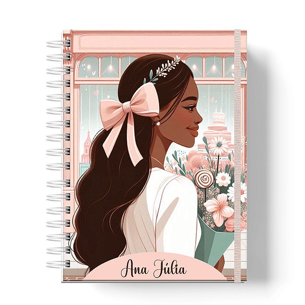 Caderno Capa Dura Personalizado C/Nome : (CAD-MH02)