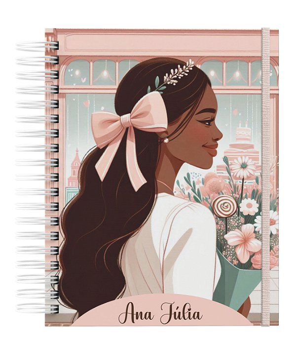 Agenda: Mulher Negra Sorrindo Perfeita