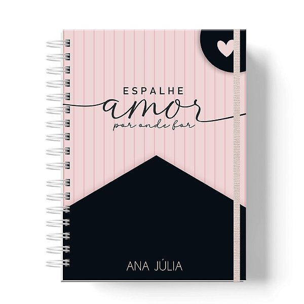 Caderno Capa Dura Personalizado C/Nome : (CAD-CR02)
