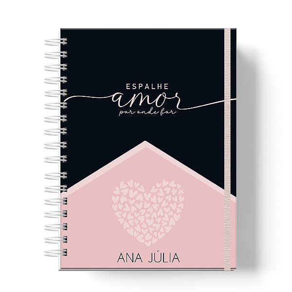 Caderno Capa Dura Personalizado C/Nome : (CAD-CR03)