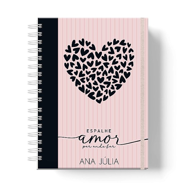 Caderno Capa Dura Personalizado C/Nome : (CAD-CR04)
