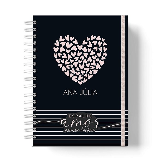Caderno Capa Dura Personalizado C/Nome : (CAD-CR05)