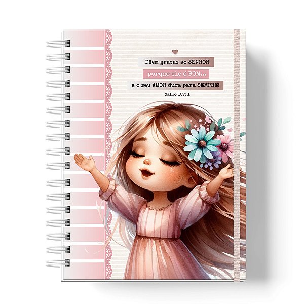 Caderno Capa Dura Personalizado C/Nome : CRISTÃ (CAD-CR02)