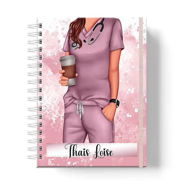 Caderno Capa Dura Personalizado C/Nome : (CAD-CR04)