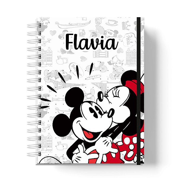 Caderno Capa Dura Personalizado C/Nome : (CAD-MM01)