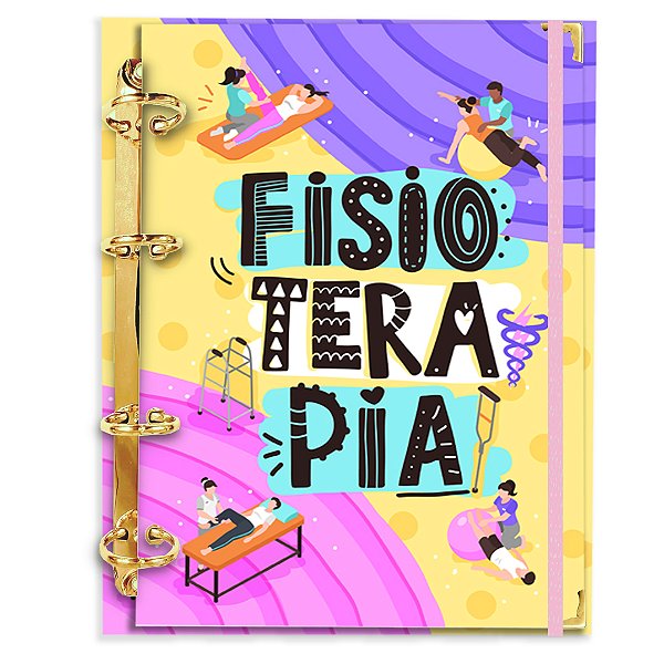 Fichário Agenda: Profissão Fisioterapia Candy