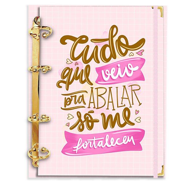Fichário Agenda: Só fortaleceu