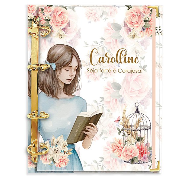 Fichário AGENDA: Forte e Corajosa (LJ29)