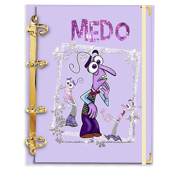Fichário Agenda: Personagem (DVT8)