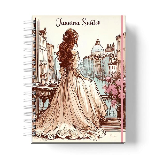 Caderno Capa Dura Personalizado C/Nome :  CAD-PF1)