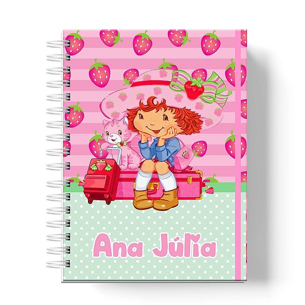 Caderno Capa Dura Personalizado C/Nome : Tamanhos Colegial, A5 e A4 Universitário (CAD-MG01)