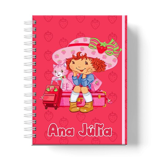 Caderno Capa Dura Personalizado C/Nome : Tamanhos Colegial, A5 e A4 Universitário (CAD-MG05)