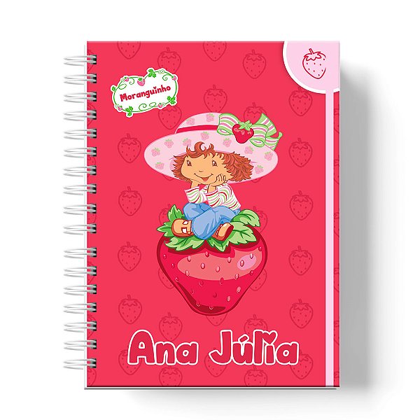 Caderno Capa Dura Personalizado C/Nome : Tamanhos Colegial, A5 e A4 Universitário (CAD-MG06)