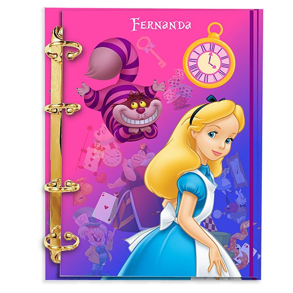 Fichário com 180 folhas: Personagem (ALC01)