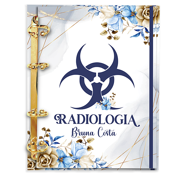 Fichário com 180 folhas: Radiologia  (RDAZ)