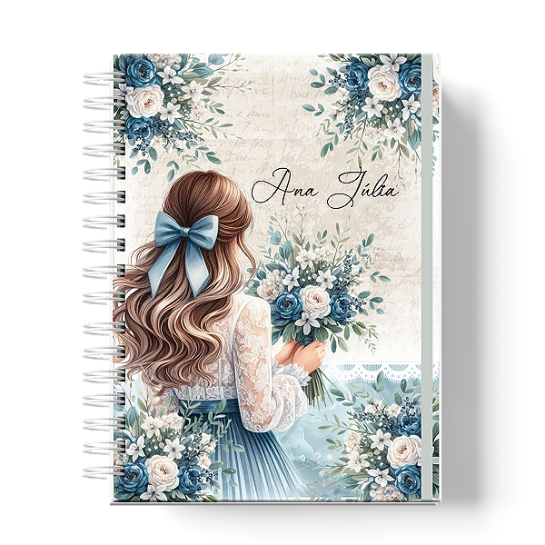 Planner de Estudos: Laço Azul