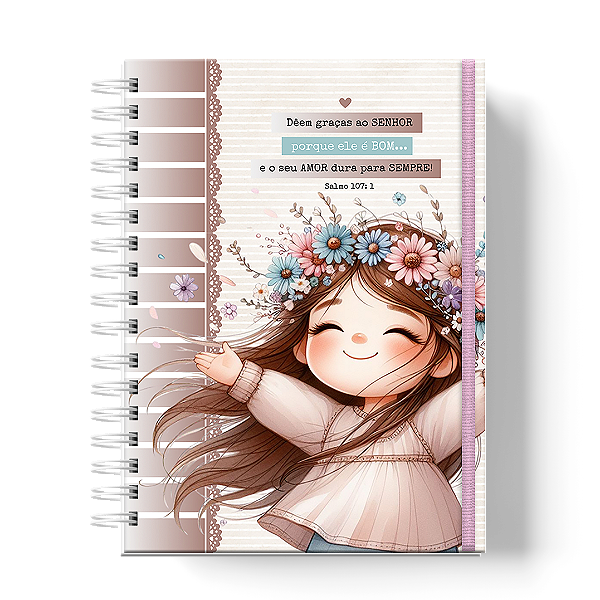 Planner de Estudos: Menininha Cristã (CRS08)