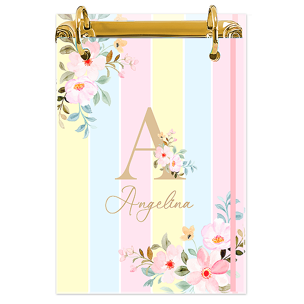 Mini Fichário 150 Folhas:  AF05