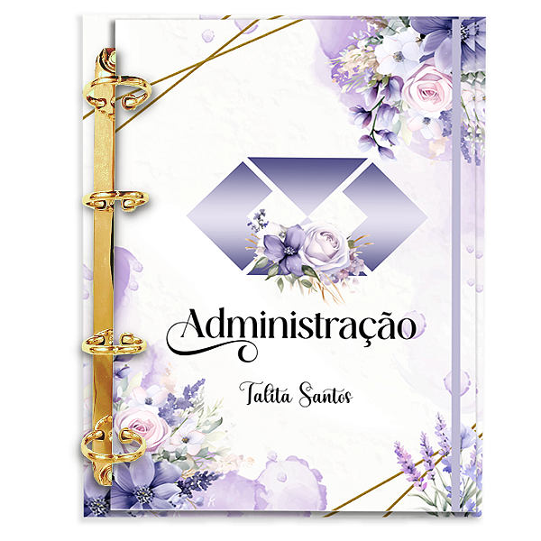Fichário Personalizado: Administração - ADM02