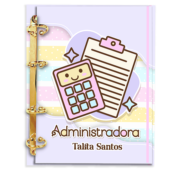 Fichário Personalizado: Administração - ADM06