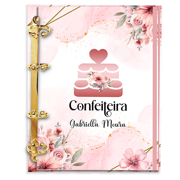 Fichário Personalizado: CONFEITARIA (CF1)