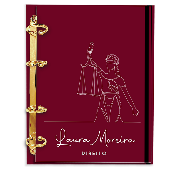 Fichário Personalizado: DIREITO (DR12)