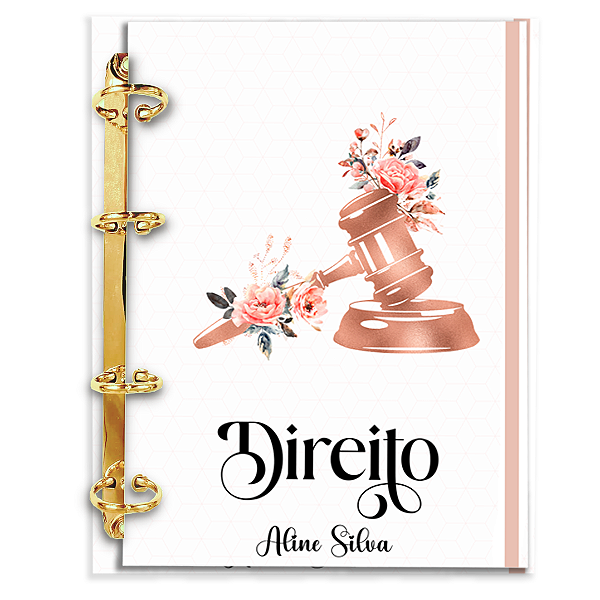 Fichário Personalizado: DIREITO (DR14)
