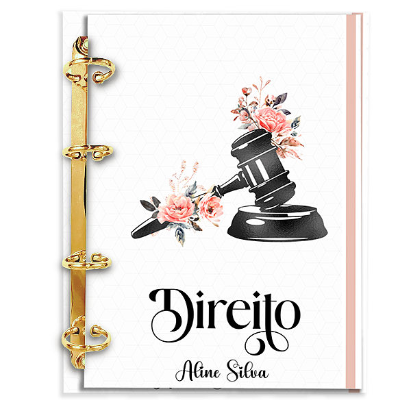 Fichário Personalizado: DIREITO (DR19)