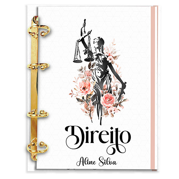 Fichário Personalizado: DIREITO (DR20)