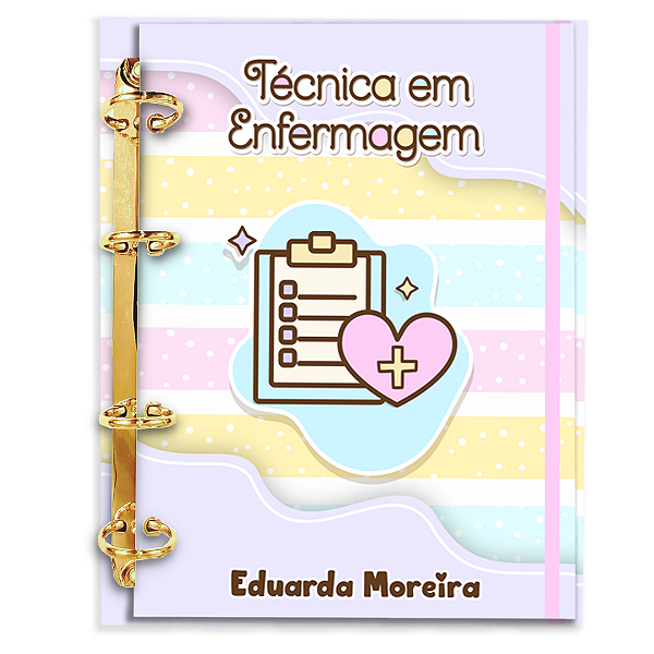 Fichário Personalizado:  ENFERMAGEM (EM23)