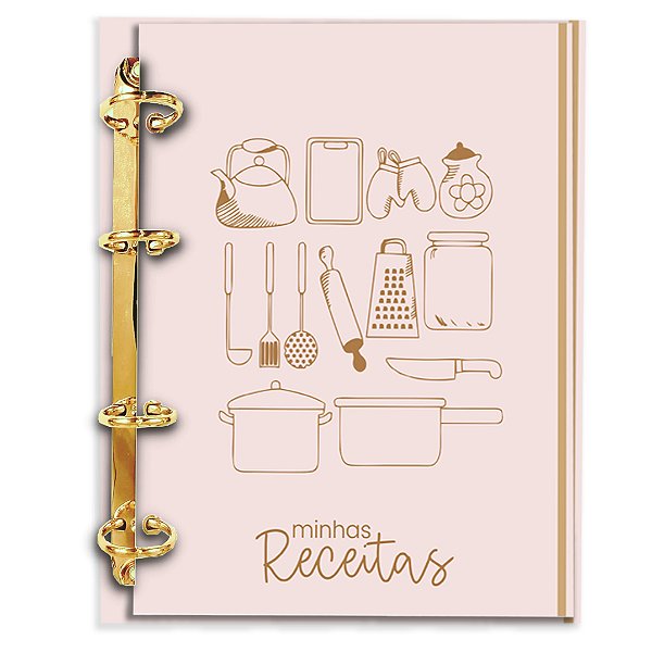 Fichário de Receitas - Brinde Lista de Compras: 01