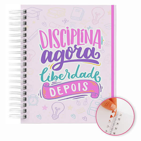 Caderno Reposicionável: 80 Folhas  | Capa Dura | 90g  Personalizado  RP3