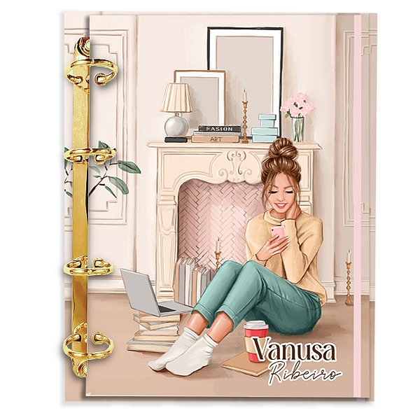 Agenda Fichário Personalizada Reposicionável: Perfect 10